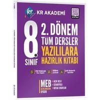 8. Sınıf 2. Dönem Tüm Dersler Yazılılara Hazırlık Kitabı KR Akademi