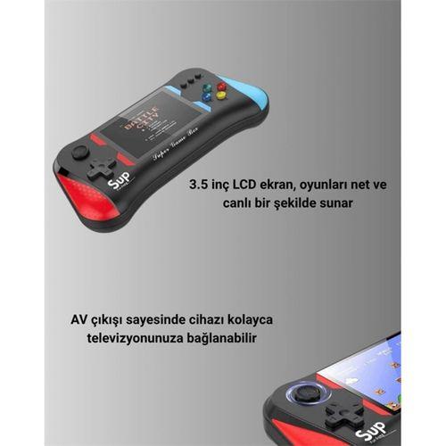 500 Retro Oyunlu Taşınabilir El Konsolu – X7m Modeli