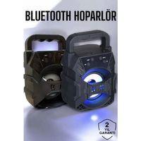 Taşınabilir Bluetooth Hoparlör Led Işıklı Uzun Pil Ömrü