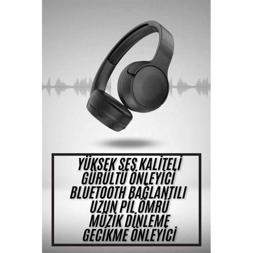 Yeni Nesil Kulak Üstü Bluetooth Kulaklık Type-c Girişli Yüksek Ses Kaliteli