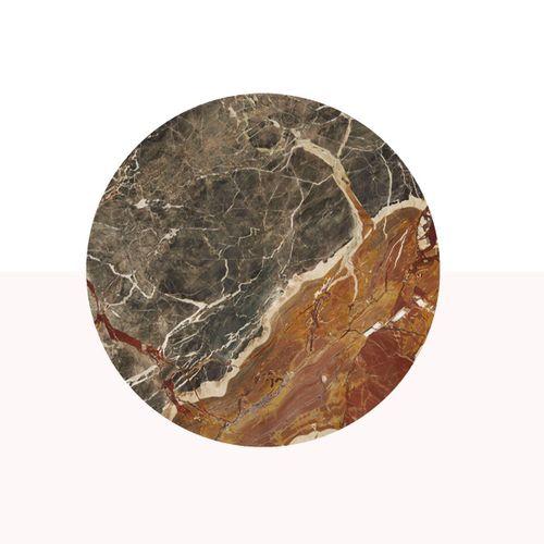 Allzalit Porselen Masa Tablası Yuvarlak 105 Çap