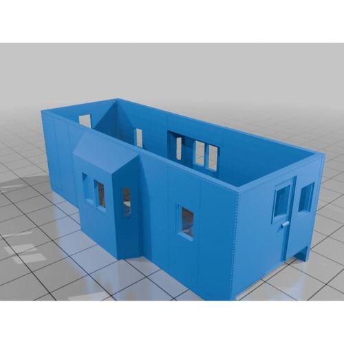 Jenerik Bay Pencere Caboose (HO ölçeği) - 6905164