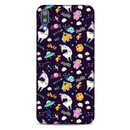 Spacex (47) Tema Crystal Flex Kılıf Samsung Galaxy M10 Kılıf