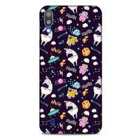 Spacex (47) Tema Crystal Flex Kılıf Samsung Galaxy M10 Kılıf