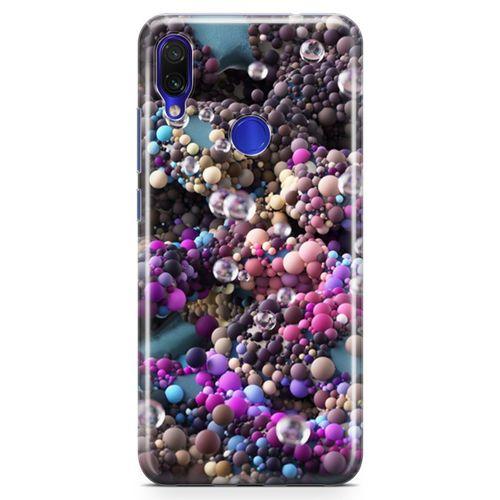 Xiaomi Redmi Note 7 Kılıf Draje Çikolata Arka Kapak Koruma Desenli Full Koruyucu