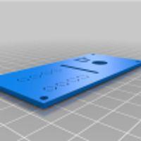 BURC KASA 3D Baskı (Bu ürün Sadece Plastik parçadır - Almadan Önce Soru Sorabilirsiniz)