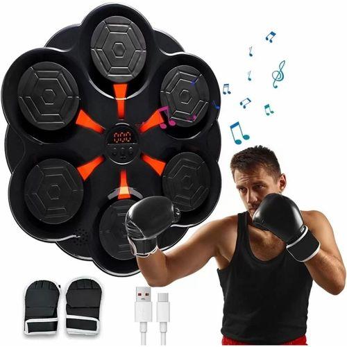 Duvar Boks Makinesi Müzikli Bluetooth Hoparlör Özellikli Led Işıklı Ritimli 9 Mod Seviye Ayarlı Box