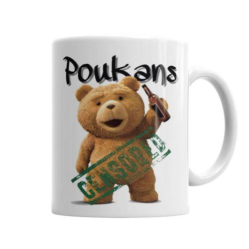 Poukans Ted Kupa Bardak Porselen