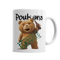 Poukans Ted Kupa Bardak Porselen