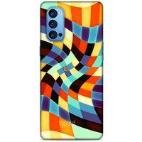 Oppo Reno 4 Pro Kılıf Pastel Renkler (28) Arka Kapak Karışık Renkli