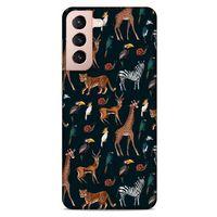 Lopard Samsung Galaxy S21 Uyumlu Kılıf Animax (70) Koruyucu Kılıf