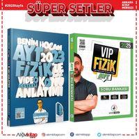 Benim Hocam 2023 AYT Fizik Konu ve KR Akademi Vip Soru Bankası Seti 2 Kitap
