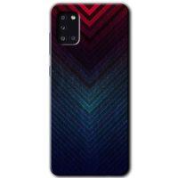 Samsung Galaxy A31 Kılıf HD Desen Baskılı Arka Kapak + Temperli Cam - Abstract 4