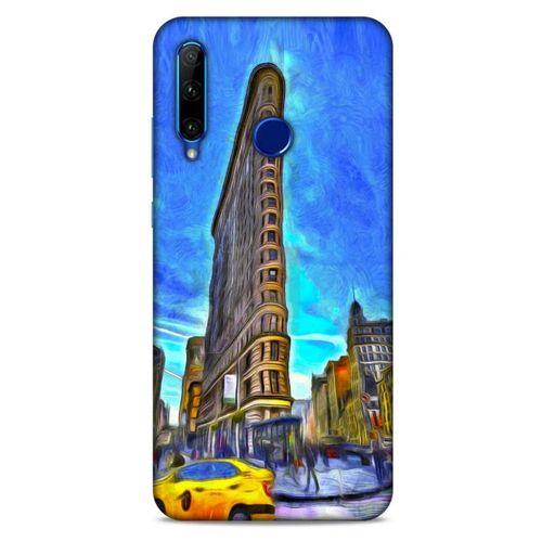Huawei Honor 20 Lite Kılıf Dünya Mimarisi (7) Telefon Kılıfı Flat Iron New York