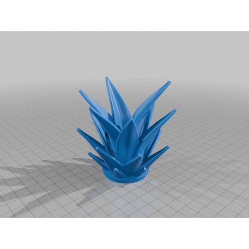 Ananas Bulmaca Silindiri Yaprakları Kalınlaştırılmış 3D Baskı (Bu ürün Sadece Plastik parçadır - Almadan Önce Soru Sorabilirsiniz)