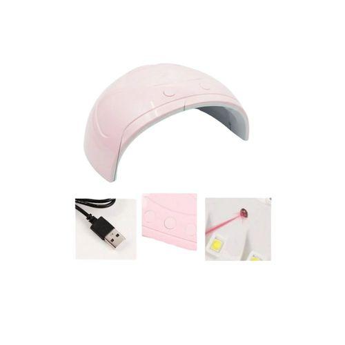 Ultraviyole Işıklı 15 Ledli 45w Oje Kurutucu Makine Pembe