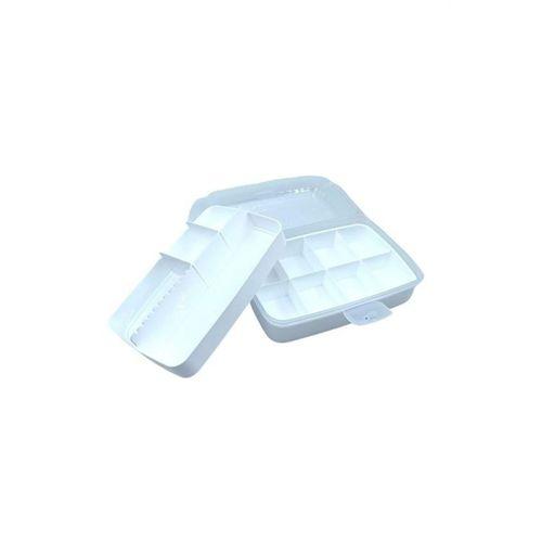 Angel Of Life® 12 Bölmeli Çok Amaçlı Takı Toka Kutusu Dikiş Kutusu Kapaklı Organizer Kutusu Bölmeli Kutu