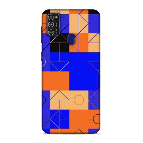 Samsung Galaxy M21 Uyumlu Kılıf Insomnia (49) Ultra Silikon Kılıf Saks Mavi