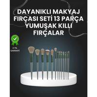 13'lü Fiber Kıllı Yumuşak Makyaj Fırçası Seti Taşınabilir Ve Ergonomik Tasarım