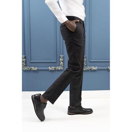 Notra Regular Fit Pamuklu Dokulu Kışlık Gabardin Pantolon