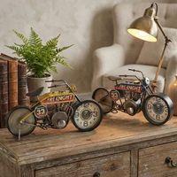 Yarış Motoru Tasarımlı Masaüstü Saat