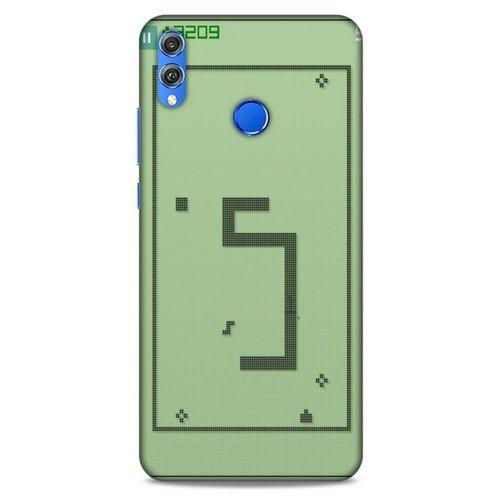 Retro (49) Desen Ultra Silikon Kılıf Renkli Huawei Honor 8x Kılıf