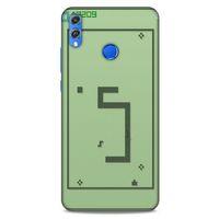 Retro (49) Desen Ultra Silikon Kılıf Renkli Huawei Honor 8x Kılıf