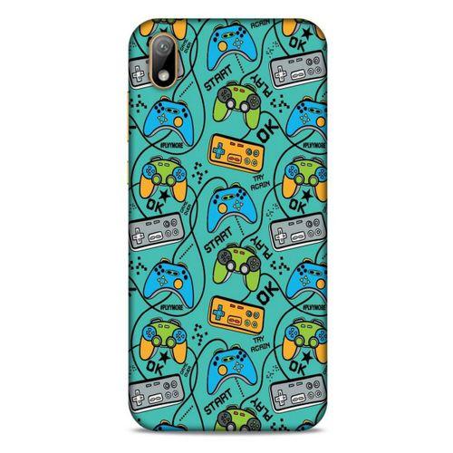 Retro (4) Desen Koruma Kılıfı Renkli Huawei Y5 2019 Kılıf