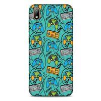 Retro (4) Desen Koruma Kılıfı Renkli Huawei Y5 2019 Kılıf