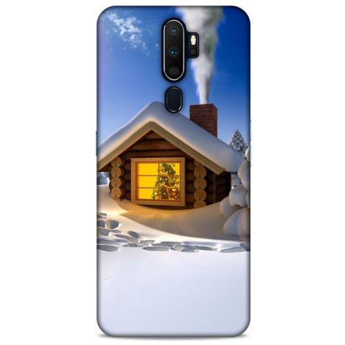 Oppo A9 2020 Kılıf Snowix (18) Telefon Kılıfları Sarı Beyaz