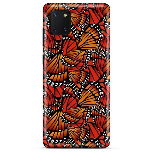 Huawei Y5P Kılıf Kelebek Etkisi (5) Koruma Kabı Beyaz Lacivert