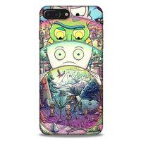 Apple Iphone 7 Plus Uyumlu Kılıf Rick And Morty (48) Bumper Kılıf Decoy Jerrys