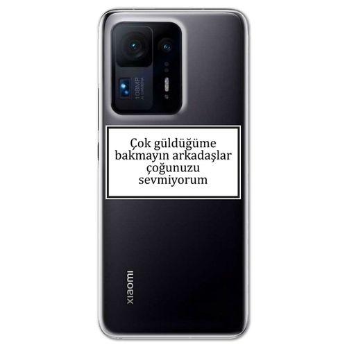 Xiaomi Mi Mix 4 Kılıf HD Yazı Baskılı Silikon Arka Kapak - Yazı 15