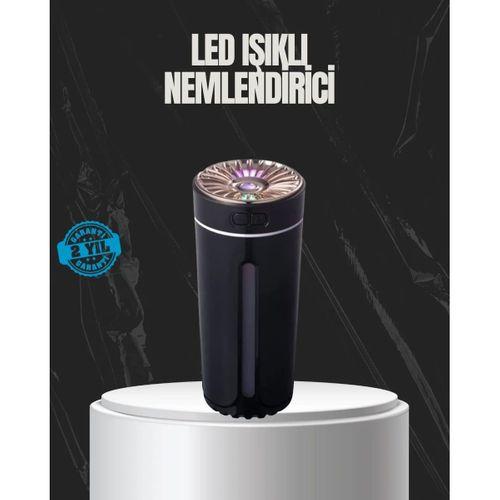 Usb Aromaterapi Difüzör Ultrasonik Hava Nemlendirici Led Gece Lambalı