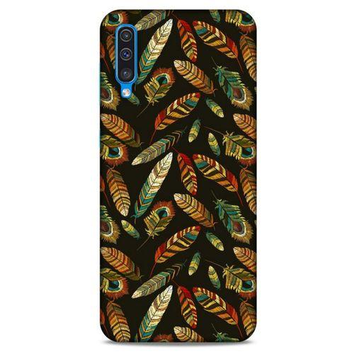 Samsung Galaxy A30s Kılıf Desenli Özel Seri Tüyler (9) Kılıf