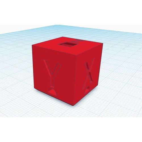 - 2024 İçin Reçineli Yazıcılar İçin Optimize Edilmiş 20x20x20mm Kalibrasyon Küpü 3D Baskı (Bu ürün Sadece Plastik parçadır - Almadan Önce Soru Sorabil