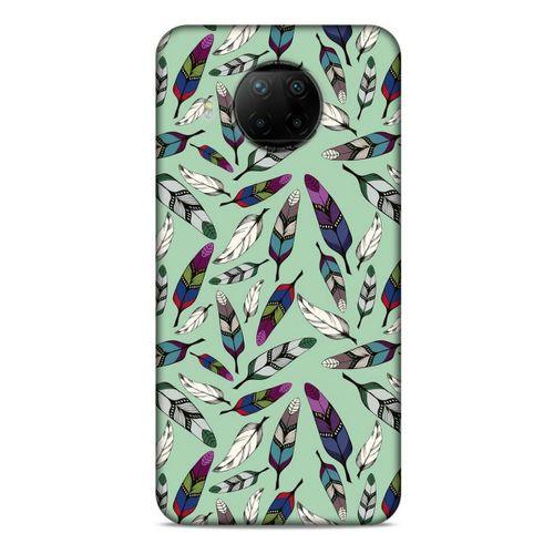 Lopard Xiaomi Redmi Note 9 Pro 5G Uyumlu Kılıf Tüyler (14) Lansman Kılıf
