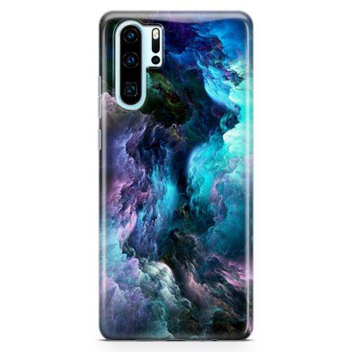 Huawei P30 Pro Kılıf Renk Kasırgası Arka Kapak Koruma Desenli Full Koruyucu