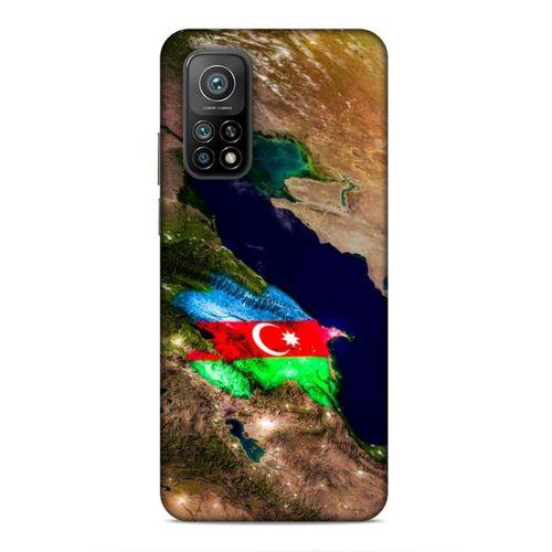 Xiaomi Mi 10T Pro 5G Uyumlu Kılıf Azarbaijan (1) Kılıfı Azerbaycan Harita