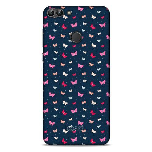 Huawei Psmart Kılıf Kelebek Etkisi (42) Rugged Armor Kılıf Mor Pembe