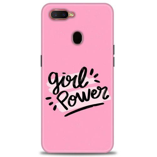 Oppo A12 Kılıf HD Baskılı Kılıf - Girll Power + Tam Ekran Koruyucu