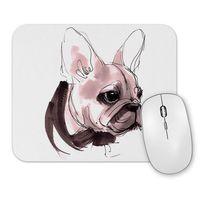 Pug Köpek Fransız Bulldog Mouse Pad