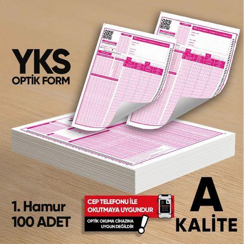 YKS-MSÜ Deneme Sınavları İçin 100 Adet Optik Form