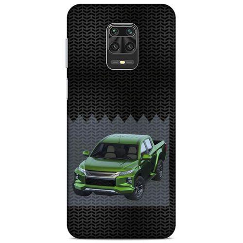 Lopard Xiaomi Redmi Note 9 Pro Uyumlu Kılıf PickUpX (18) Telefon Kılıfları Fosforlu Yeşil