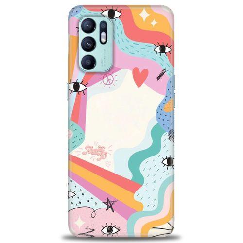 Oppo Reno 6 Kılıf HD Baskılı Kılıf - Almost + Tam Ekran Koruyucu