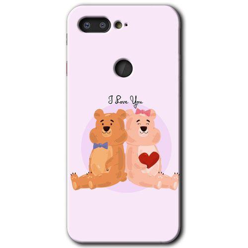 General Mobile GM 9 Pro HD Baskılı Kılıf + 9D Tam Ekran Koruyucu - Sevgili Ayıcık