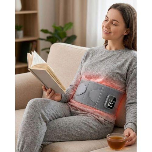 Kablosuz Isı Terapili Bel Kemeri 3 Masaj Modlu Usb Şarjlı Tasarım