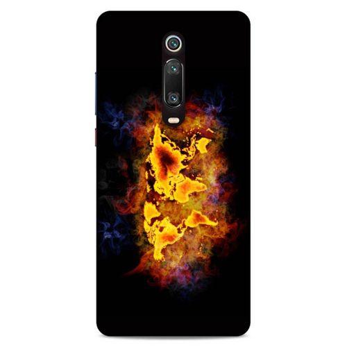 Lopard Xiaomi Mi 9T Pro Uyumlu Kılıf FireX (43) Thin Fit Kılıf Dünya Haritası