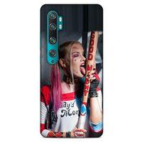 Xiaomi Mi Note 10 Uyumlu Kılıf Harley Quinn (23) Ultra Koruma Kılıfı Kırmızı-menekşe