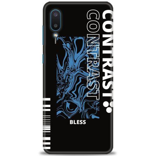 Samsung Galaxy A02 Kılıf HD Baskılı Kılıf - Bless + Tam Ekran Koruyucu